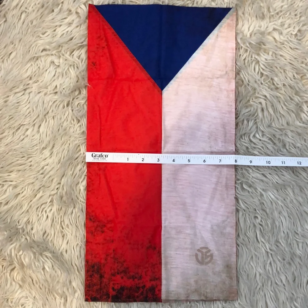 2/$18 Flag Print Face Mask Tube Neck Cover Bandana